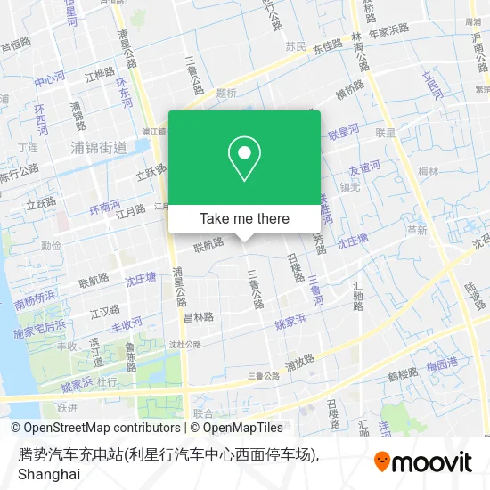 腾势汽车充电站(利星行汽车中心西面停车场) map
