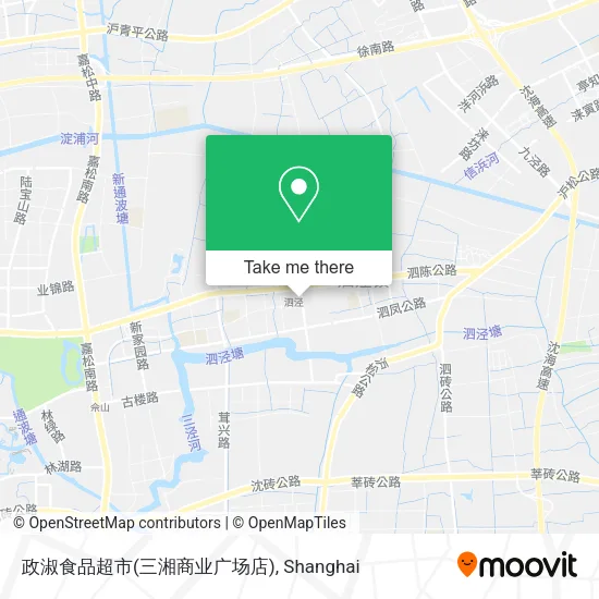 政淑食品超市(三湘商业广场店) map