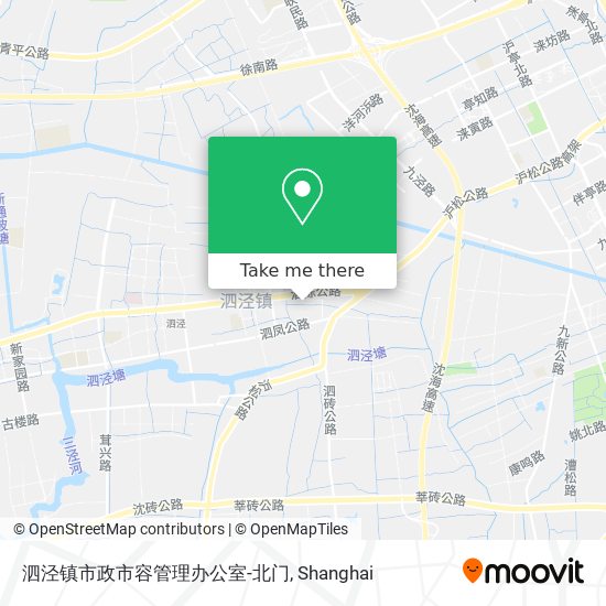 泗泾镇市政市容管理办公室-北门 map