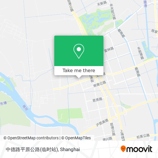 中德路平原公路(临时站) map