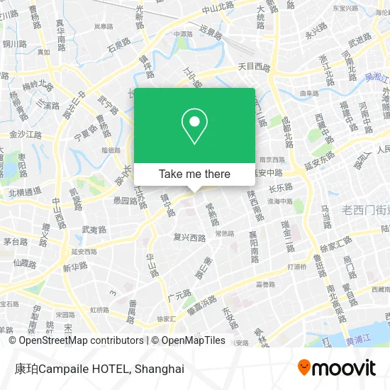康珀Campaile HOTEL map