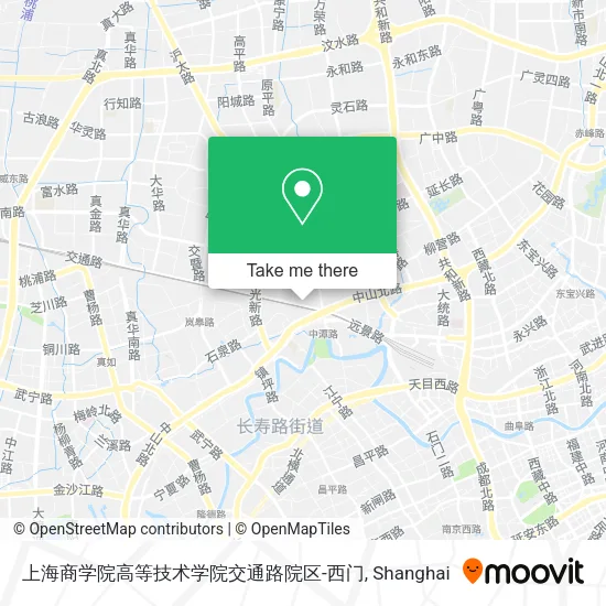 上海商学院高等技术学院交通路院区-西门 map