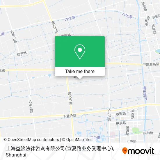 上海益浪法律咨询有限公司(宣夏路业务受理中心) map