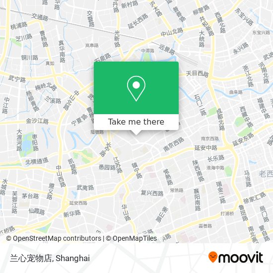 兰心宠物店 map