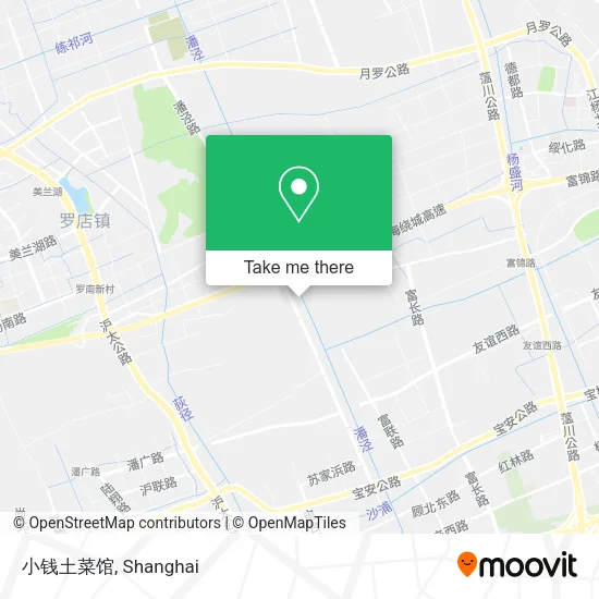小钱土菜馆 map