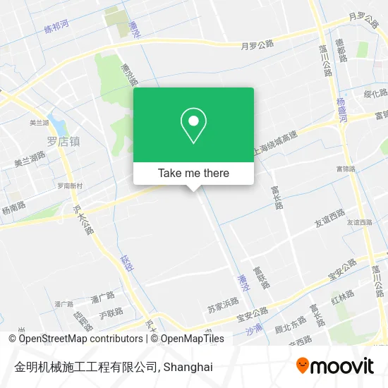 金明机械施工工程有限公司 map