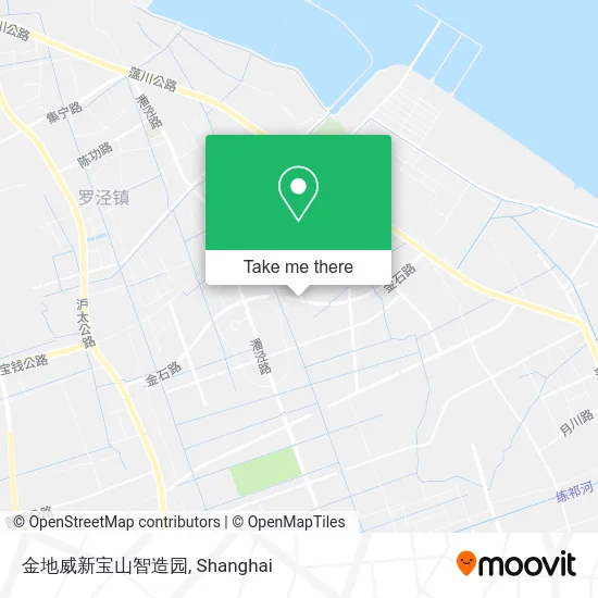 金地威新宝山智造园 map