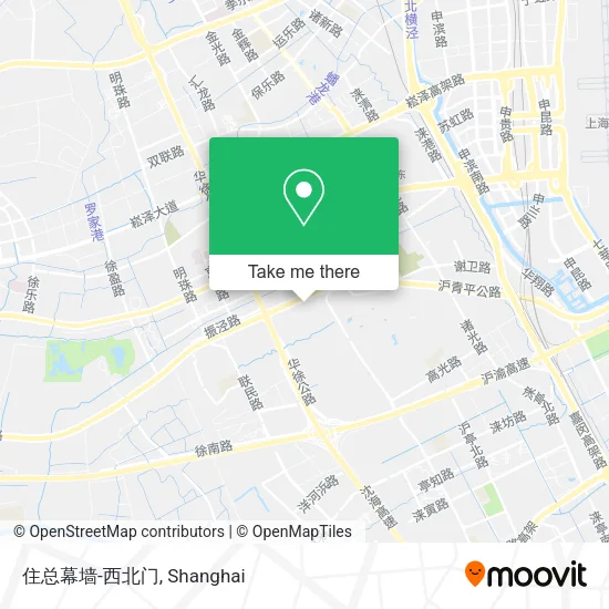 住总幕墙-西北门 map