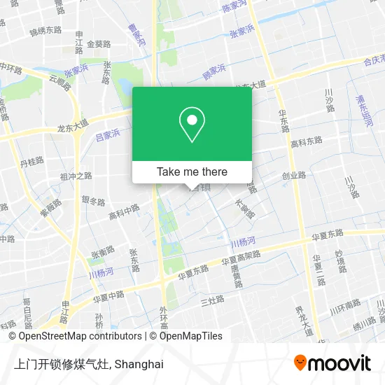 上门开锁修煤气灶 map