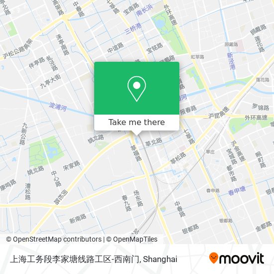 上海工务段李家塘线路工区-西南门 map