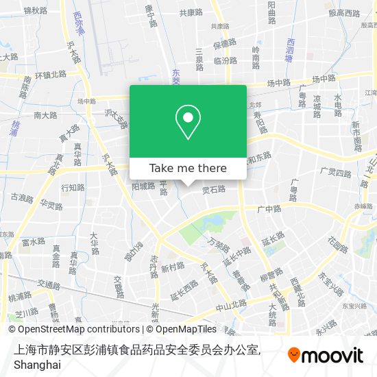 上海市静安区彭浦镇食品药品安全委员会办公室 map