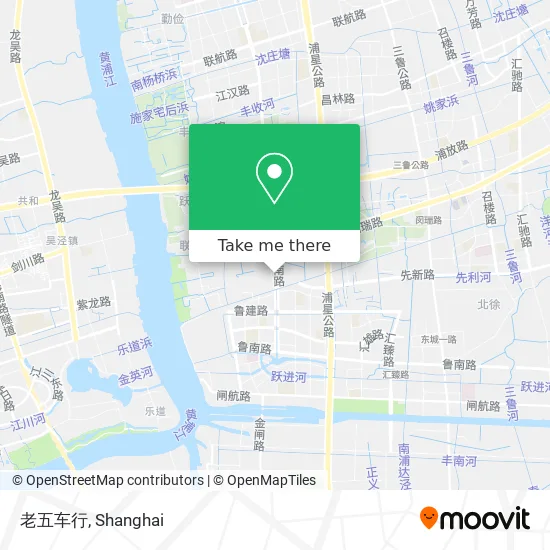 老五车行 map