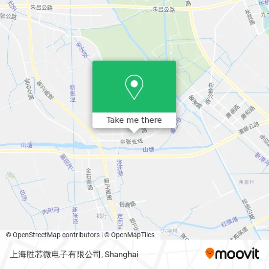上海胜芯微电子有限公司 map