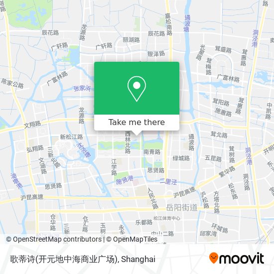 歌蒂诗(开元地中海商业广场) map