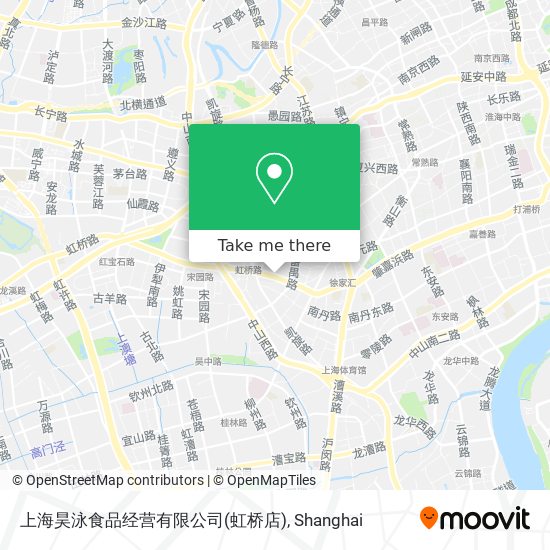 上海昊泳食品经营有限公司(虹桥店) map