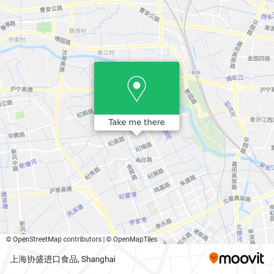 上海协盛进口食品 map