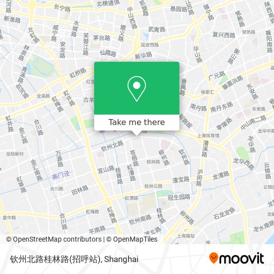 钦州北路桂林路(招呼站) map