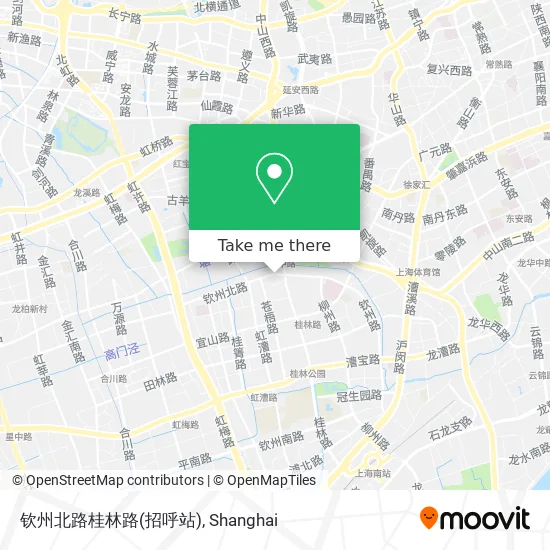 钦州北路桂林路(招呼站) map