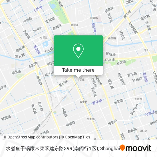 水煮鱼干锅家常菜莘建东路399(南闵行1区) map