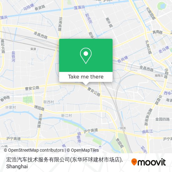 宏浩汽车技术服务有限公司(东华环球建材市场店) map