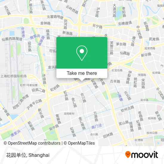 花园单位 map
