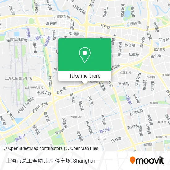 上海市总工会幼儿园-停车场 map