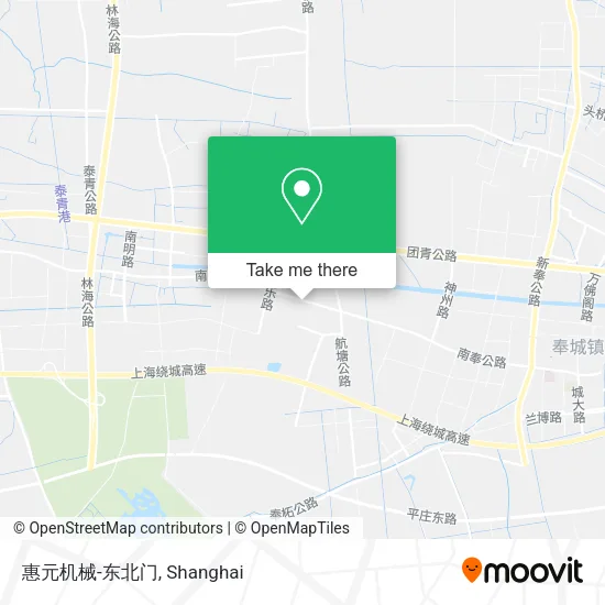 惠元机械-东北门 map