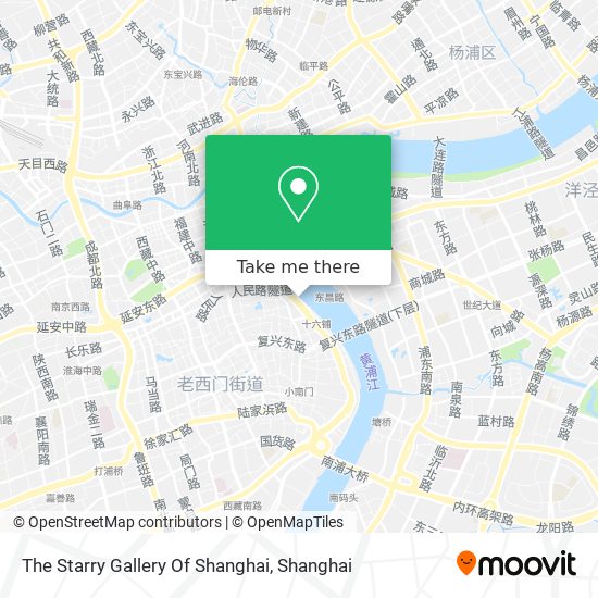 The Starry Gallery Of Shanghai map