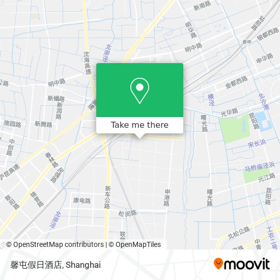 馨屯假日酒店 map