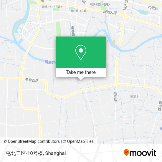屯北二区-10号楼 map