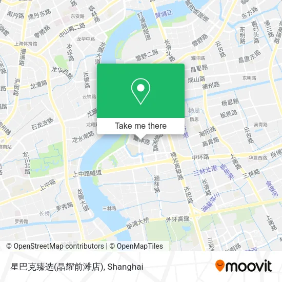 星巴克臻选(晶耀前滩店) map