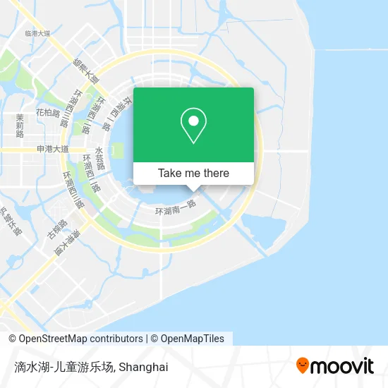 滴水湖-儿童游乐场 map