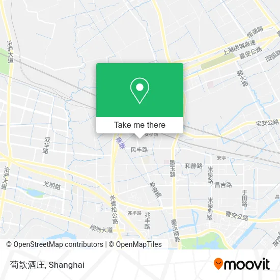 葡歆酒庄 map