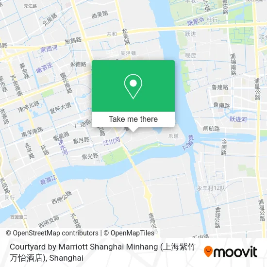 Courtyard by Marriott Shanghai Minhang (上海紫竹万怡酒店) map