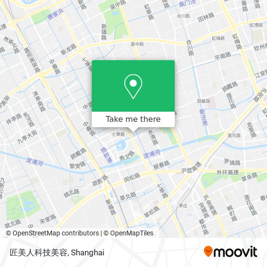 匠美人科技美容 map