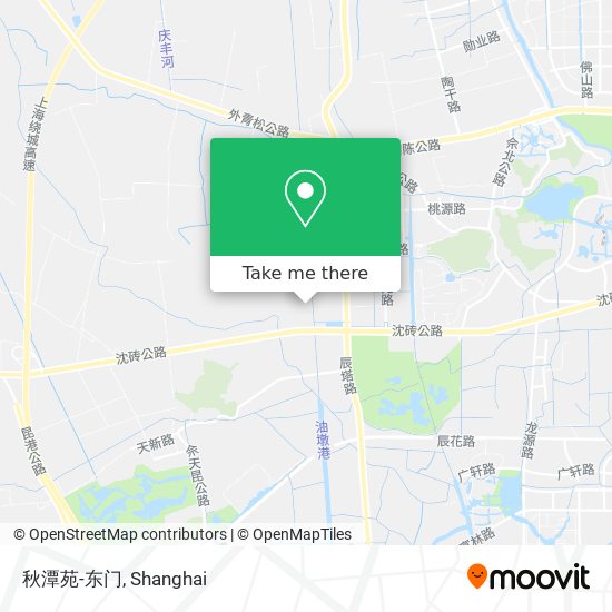 秋潭苑-东门 map