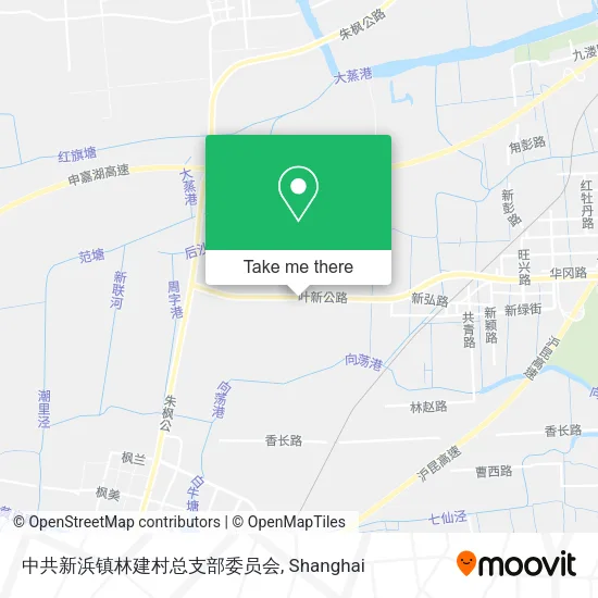 中共新浜镇林建村总支部委员会 map
