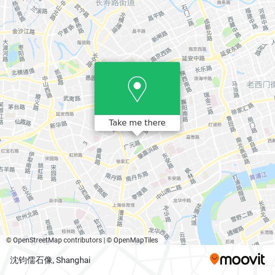 沈钧儒石像 map