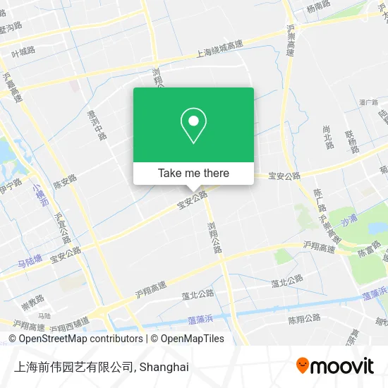 上海前伟园艺有限公司 map
