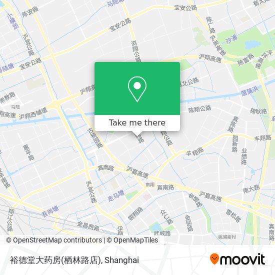 裕德堂大药房(栖林路店) map