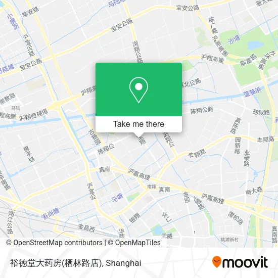 裕德堂大药房(栖林路店) map