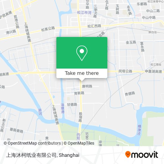 上海沐柯纸业有限公司 map