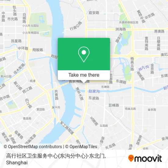 高行社区卫生服务中心(东沟分中心)-东北门 map