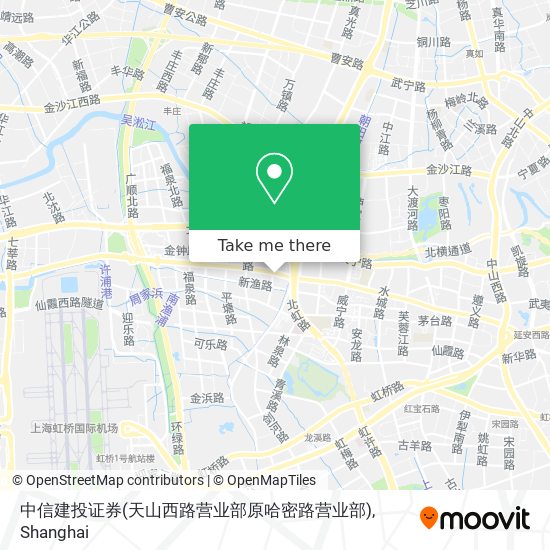 中信建投证券(天山西路营业部原哈密路营业部) map