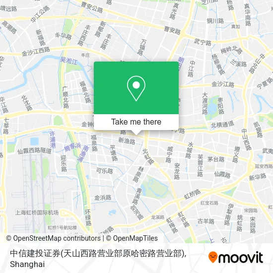 中信建投证券(天山西路营业部原哈密路营业部) map
