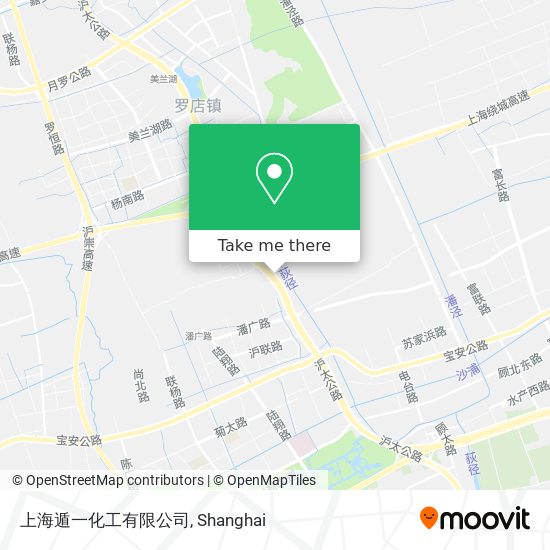上海遁一化工有限公司 map