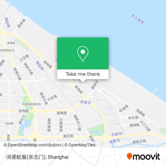润通航服(东北门) map