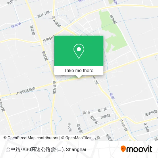 金中路/A30高速公路(路口) map