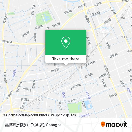 鑫博潮州鹅(明兴路店) map