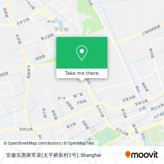 安徽实惠家常菜(太平桥新村2号) map